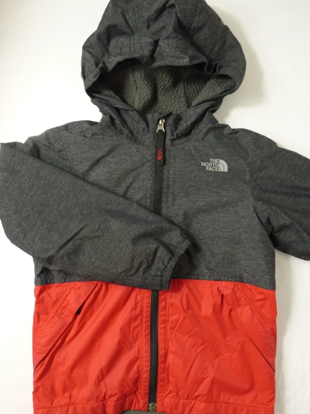 The North Face Kids' Fleece-Lined Rain Jacket, Size 6 Years